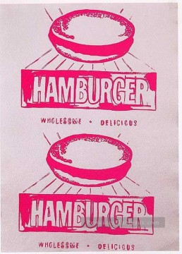 Andy Warhol Painting - Double Hamburger Andy Warhol